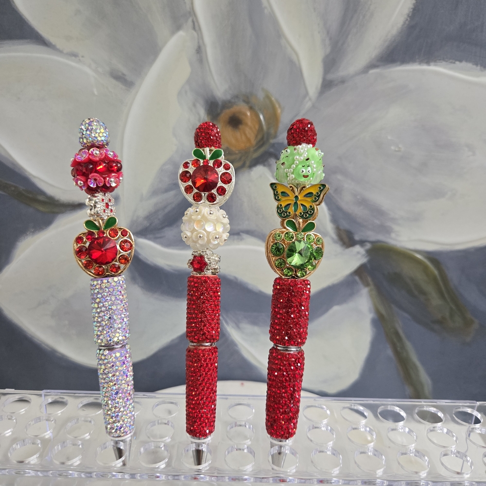 Colorful Beaded Diy Pens